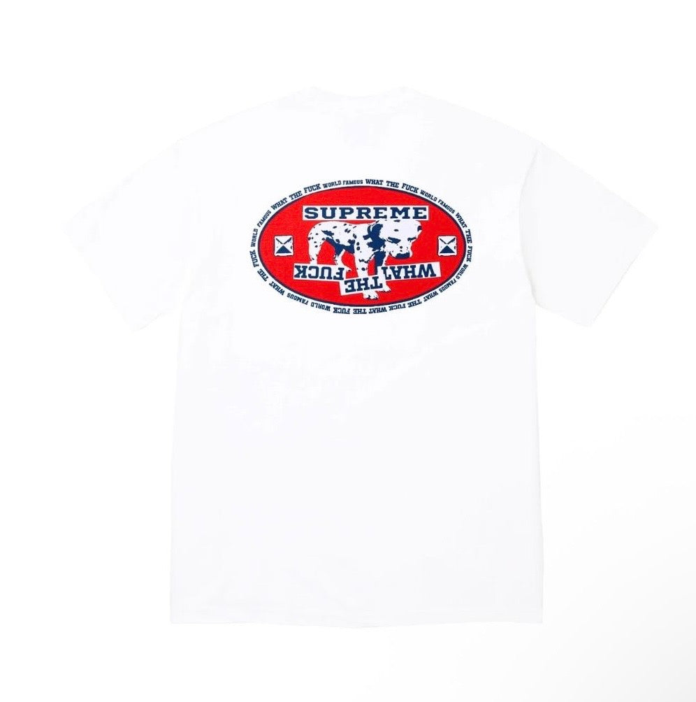 SUPREME Dalmatian Tee SS25 White